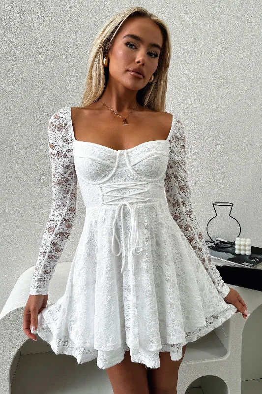 Tate Dress - White