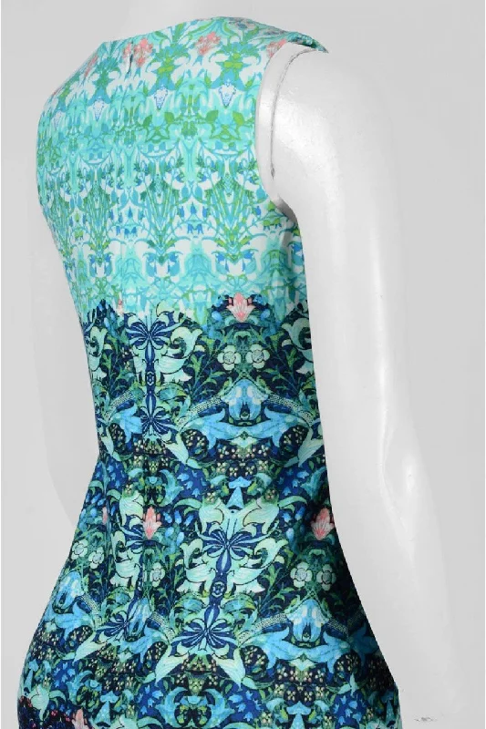 Taylor - 9173MJ Multi-Print Scuba Dress