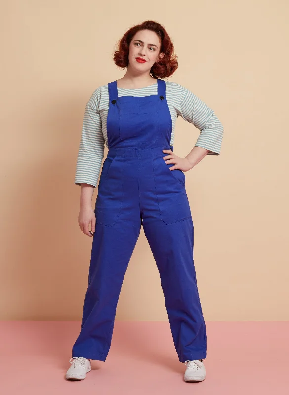 Bonnie Dungarees - Cobalt Blue