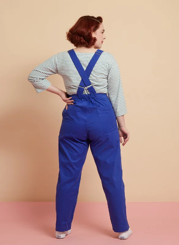 Bonnie Dungarees - Cobalt Blue