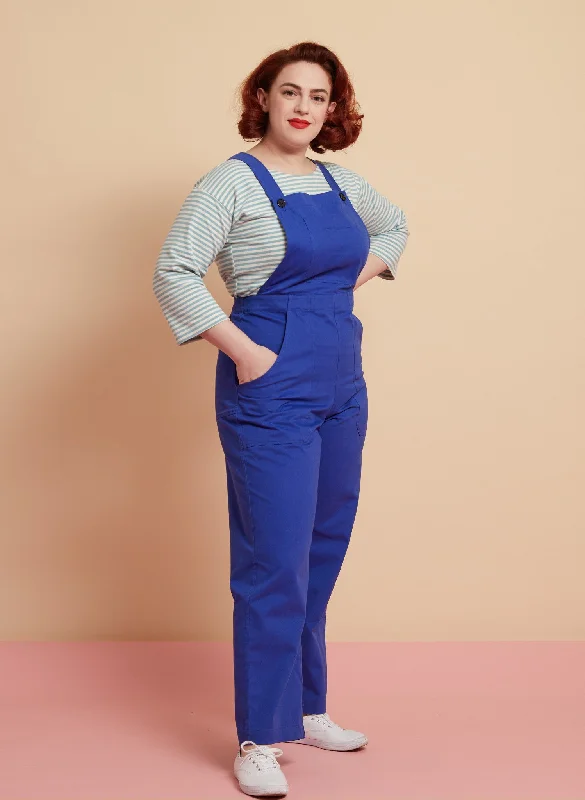 Bonnie Dungarees - Cobalt Blue