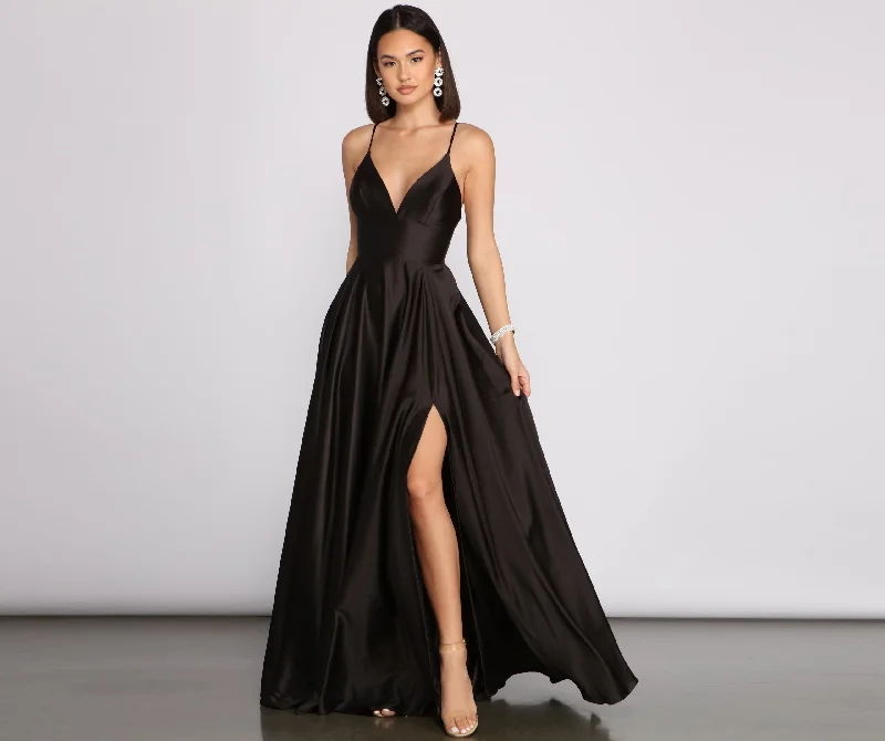 Jackie Formal High Slit Dress