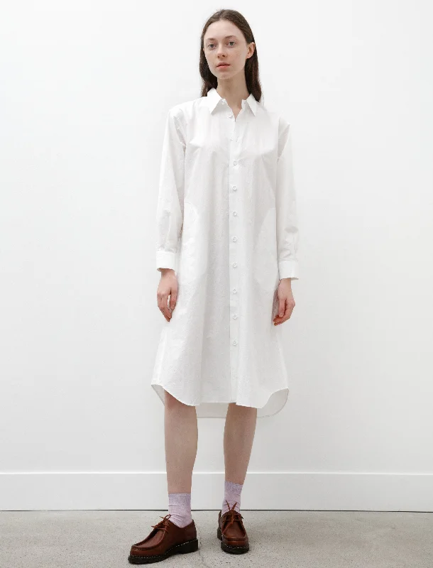 W-R16A1 Shirt Dress White Summer