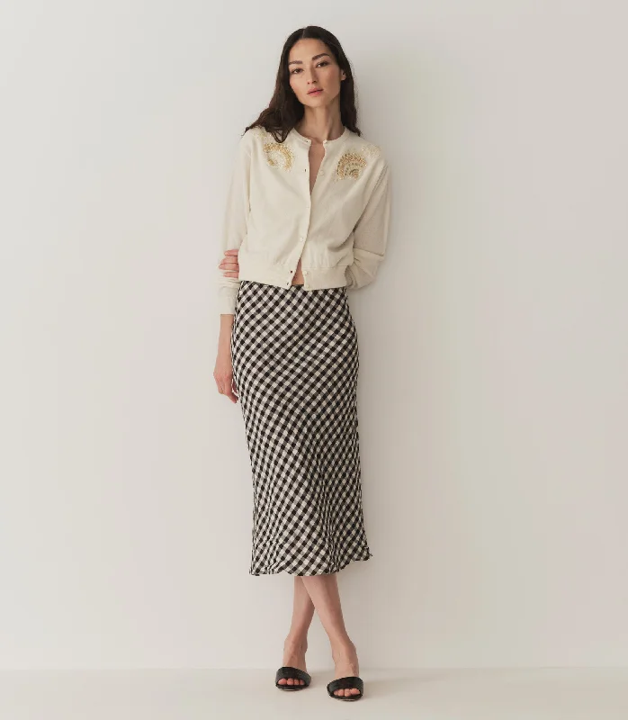 ELOWEN SKIRT -- MARILYN GINGHAM