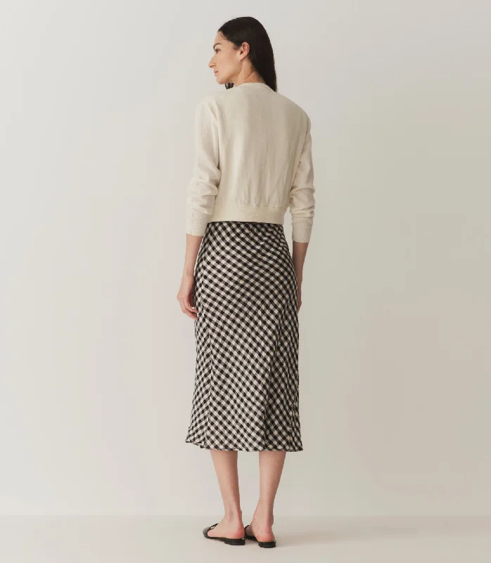 ELOWEN SKIRT -- MARILYN GINGHAM