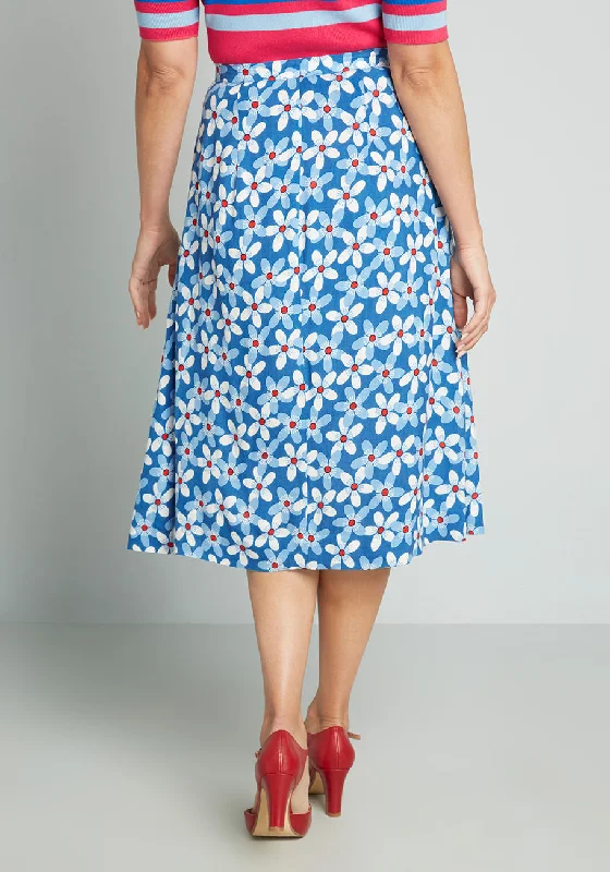 Free To Flourish Midi Skirt