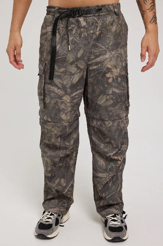 Neovision Zip Off Parachute Cargo Pant Tree Camo