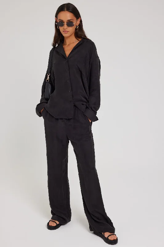 Perfect Stranger Ace Cupro Pant Black