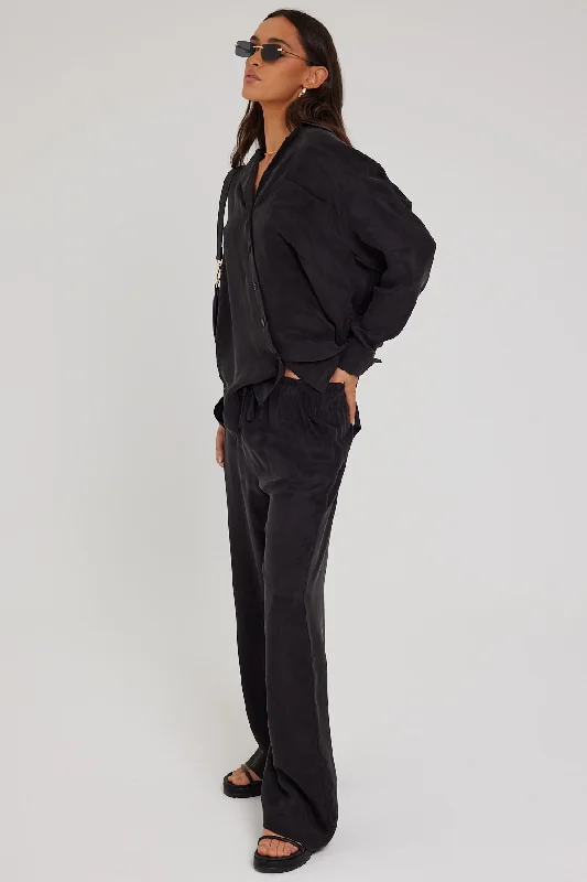 Perfect Stranger Ace Cupro Pant Black