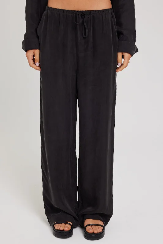 Perfect Stranger Ace Cupro Pant Black