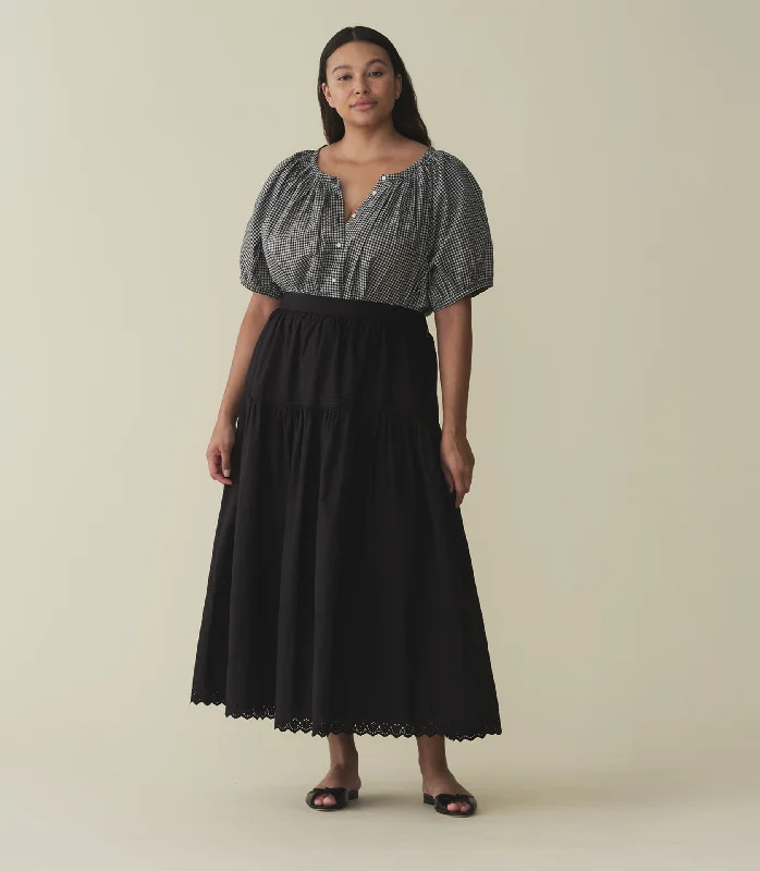 SEBASTIANE SKIRT -- BLACK